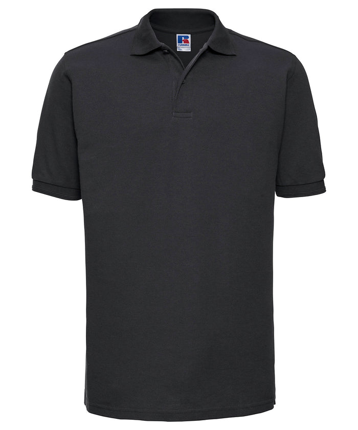 Russell Athletic Hard-wearing 60°C Wash Polo - Black*