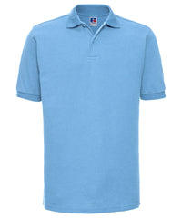 Russell Athletic Hard-wearing 60°C Wash Polo - Sky
