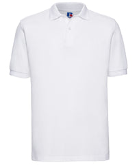Russell Athletic Hard-wearing 60°C Wash Polo - White*