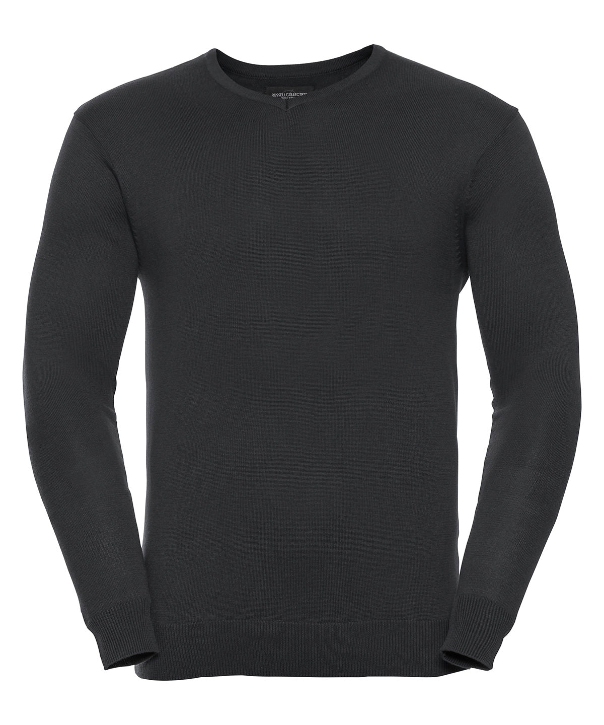 Russell Athletic V-neck Knitted Sweater - Black