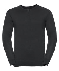Russell Athletic V-neck Knitted Sweater - Black