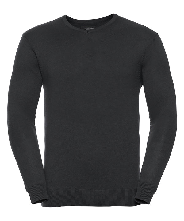 Russell Athletic V-neck Knitted Sweater - Black