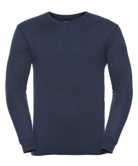 Russell Athletic V-neck Knitted Sweater - French Navy