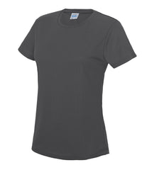 AWDis Women's Cool T - Charcoal