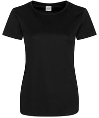 AWDis Women's Cool Smooth T - Jet Black