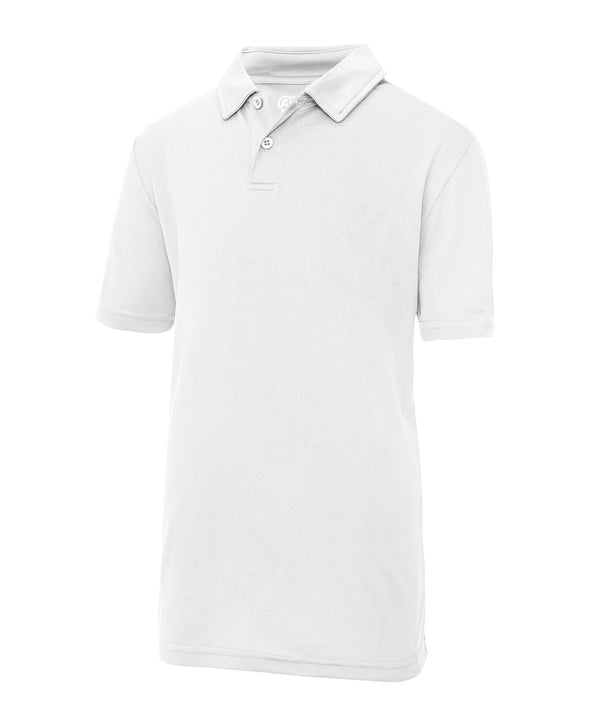 AWDis Kids Cool Polo - Arctic White