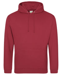 AWDis College Hoodie - Brick Red