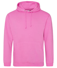 AWDis College Hoodie - Candyfloss Pink