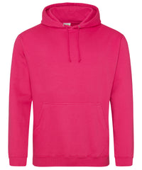 AWDis College Hoodie - Hot Pink