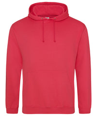 AWDis College Hoodie - Lipstick Pink