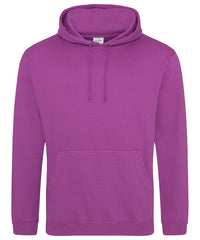 AWDis College Hoodie - Magenta Magic