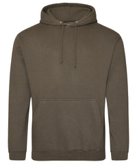 AWDis College Hoodie - Olive Green