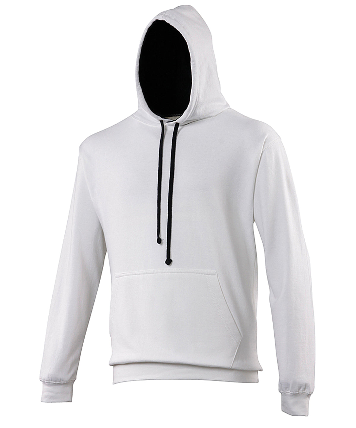 AWDis Varsity Hoodie - Arctic White/French Navy