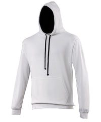 AWDis Varsity Hoodie - Arctic White/French Navy