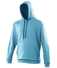 AWDis Varsity Hoodie - Hawaiian Blue/Oxford Navy