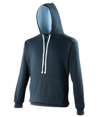 AWDis Varsity Hoodie - New French Navy/Sky Blue*
