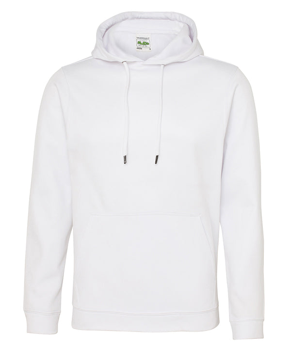 AWDis Sports Polyester Hoodie - Arctic White