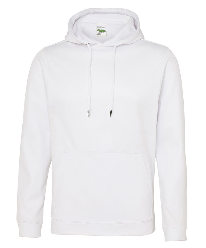 AWDis Sports Polyester Hoodie - Arctic White