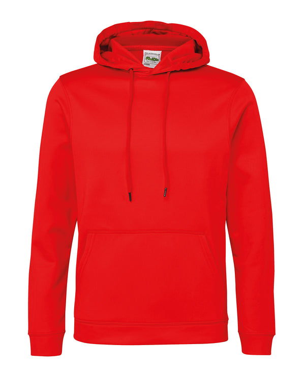 AWDis Sports Polyester Hoodie - Fire Red