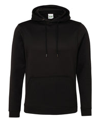 AWDis Sports Polyester Hoodie - Jet Black