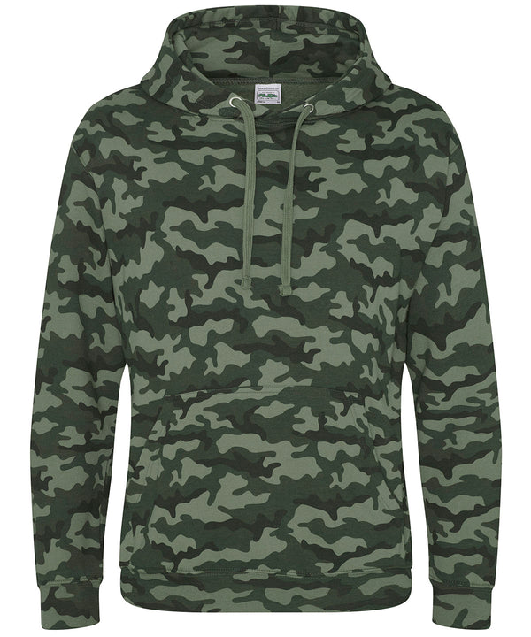 AWDis Camo Hoodie - Green Camo