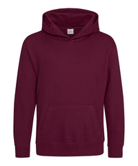 AWDis Kids Hoodie - Burgundy