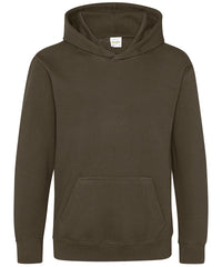 AWDis Kids Hoodie - Olive Green