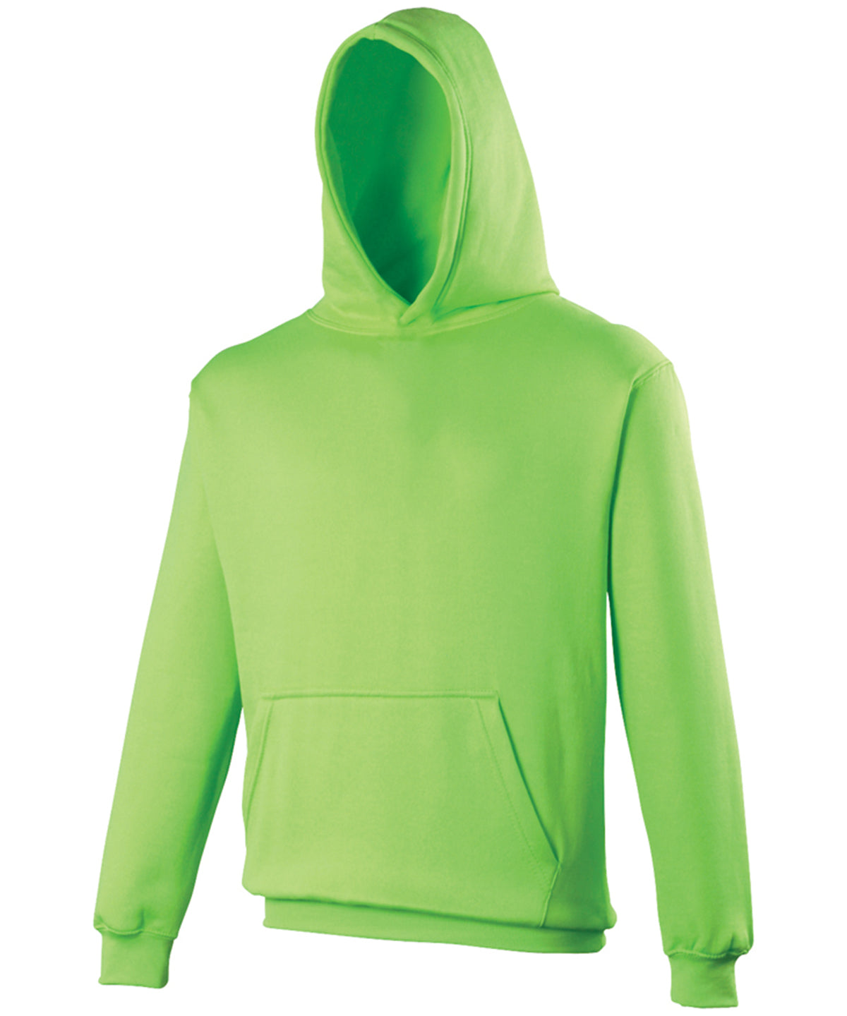 AWDis Kids Electric Hoodie - Electric Green