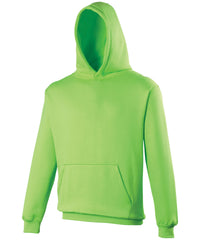 AWDis Kids Electric Hoodie - Electric Green