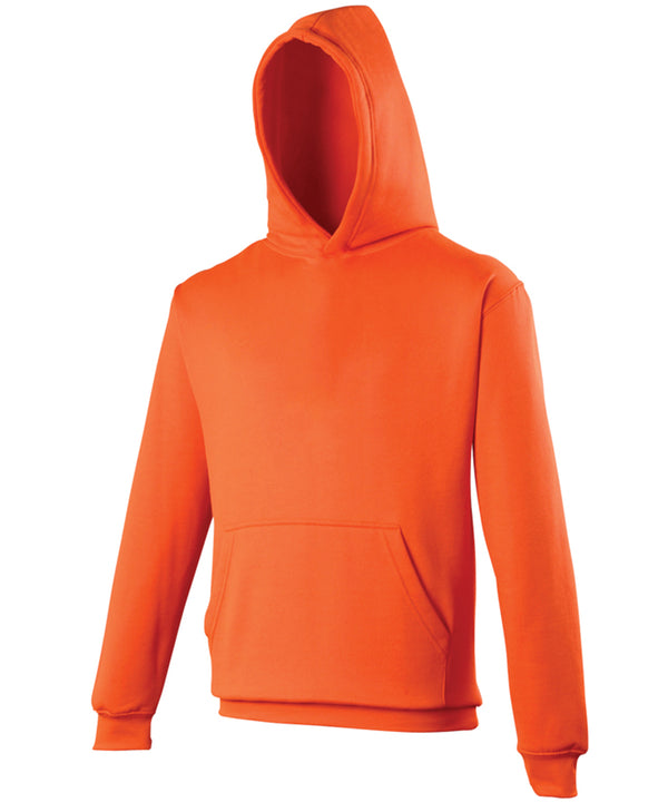 AWDis Kids Electric Hoodie - Electric Orange