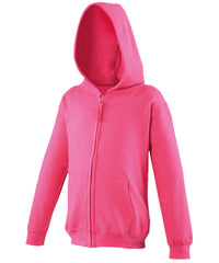 AWDis Kids Zoodie - Hot Pink