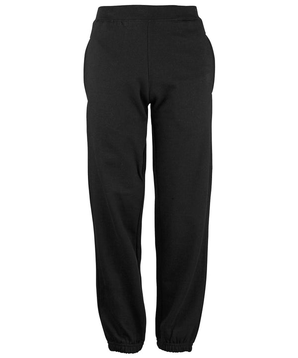 AWDis Kids Cuffed Sweatpants - Jet Black
