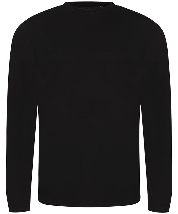 Awdisjustts Triblend T Long Sleeve - Solid Black