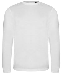 Awdisjustts Triblend T Long Sleeve - Solid White