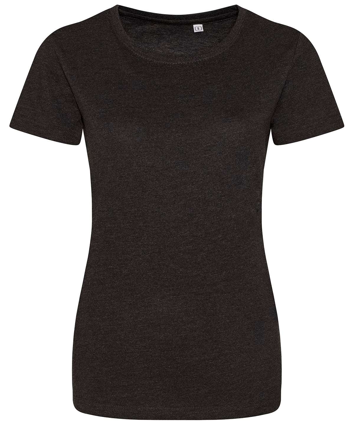 Awdisjustts Women's Triblend T - Heather Black