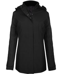 Kariban Ladies' Parka - Black