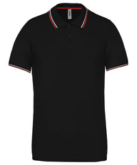 Kariban Short Sleeve Polo Shirt - Black