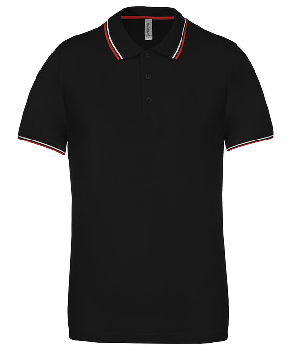 Kariban Short Sleeve Polo Shirt - Black