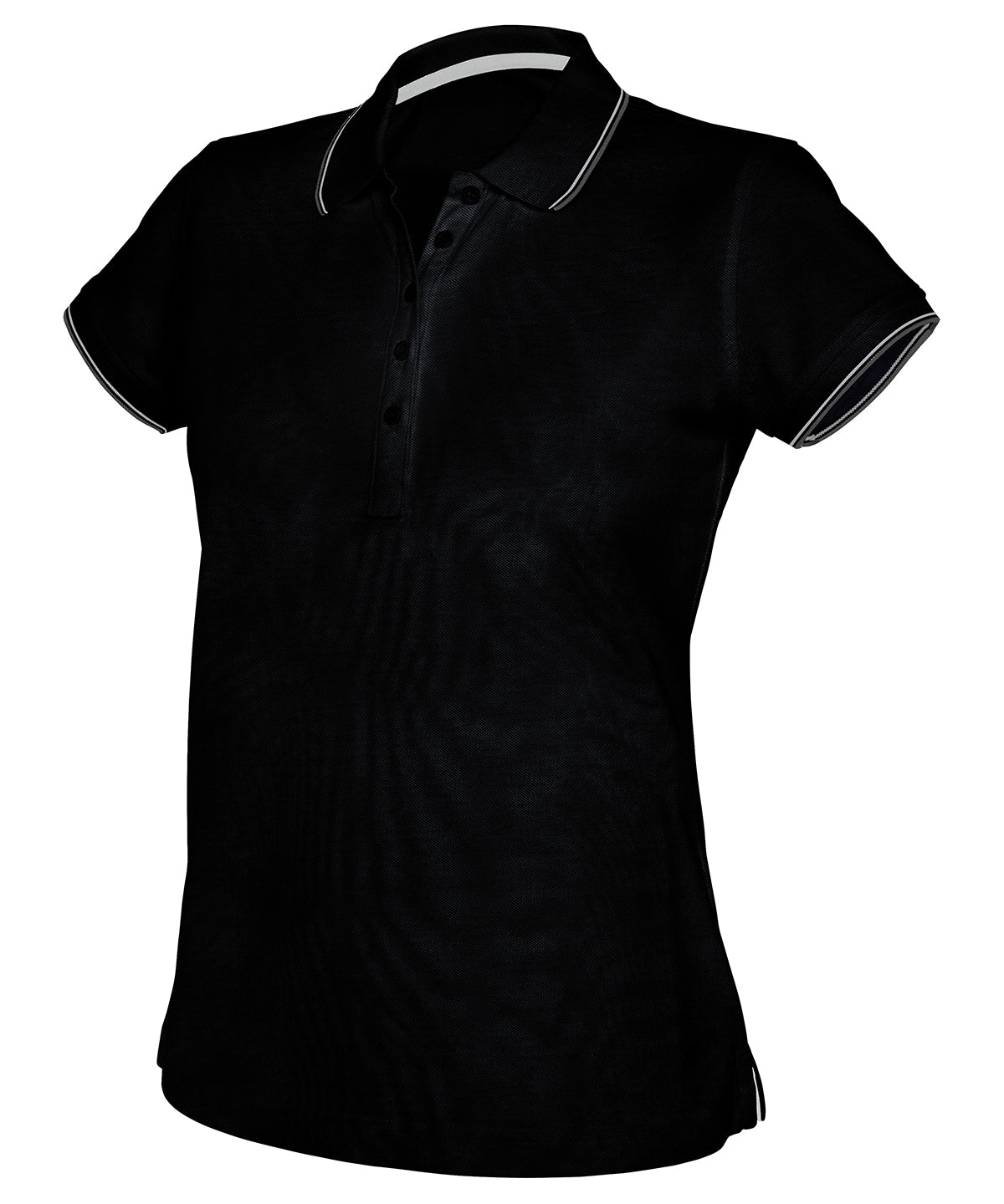 Kariban Women's Short Sleeve Polo Shirt - Black