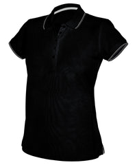 Kariban Women's Short Sleeve Polo Shirt - Black
