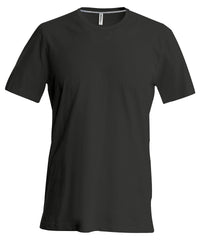 Kariban Short-sleeved Crew Neck T-shirt - Black