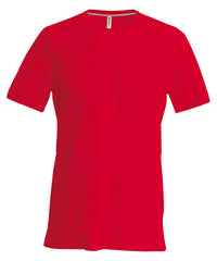 Kariban Short-sleeved Crew Neck T-shirt - Red