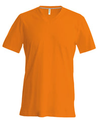 Kariban Men's Short-sleeved V-neck T-shirt - Orange
