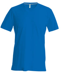 Kariban Men's Short-sleeved V-neck T-shirt - Royal Blue