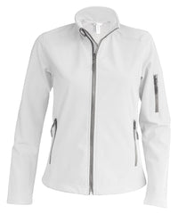Kariban Ladies' Softshell Jacket - White