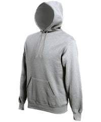 Kariban Hooded Sweatshirt - Oxford Grey