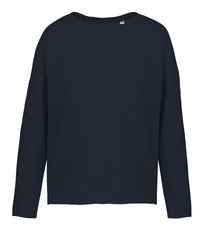 Kariban Ladies' Oversized Sweatshirt - Navy