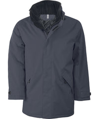 Kariban Quilted Parka - Convoy Grey
