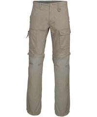 Kariban 2-in-1 Multi-pocket Trousers - Dark Beige