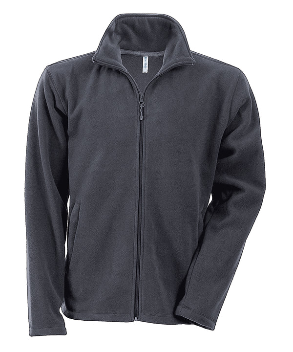 Kariban Falco Full Zip Microfleece Jacket - Convoy Grey